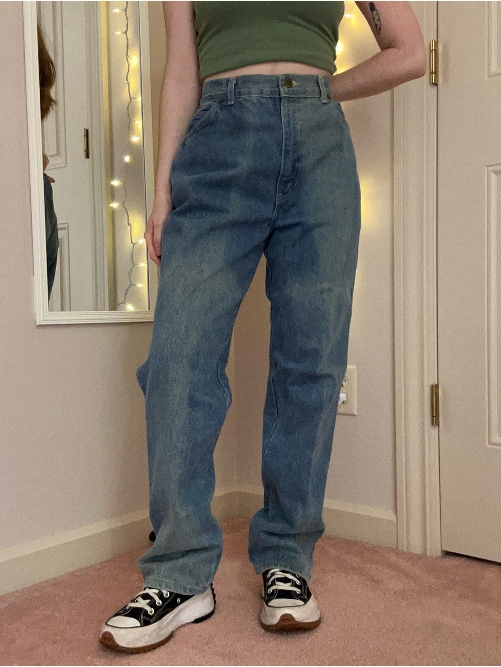 Vintage High Rise Chic Jeans